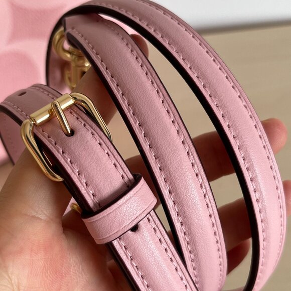 Authentic COACH CAL51 TERI pink shoulder bag. - Picture 7 of 14